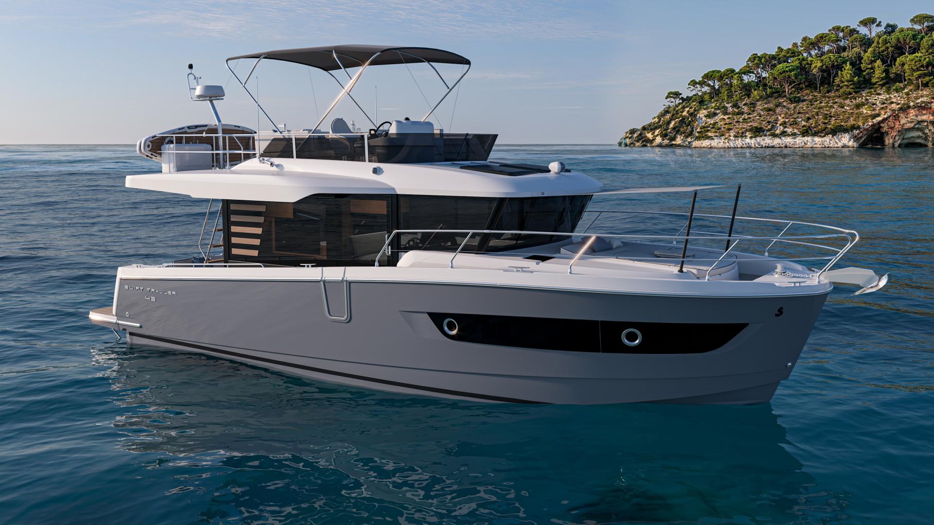 SWIFT TRAWLER 43 FLYBRIDGE - IMAGE - RENDERING (15)